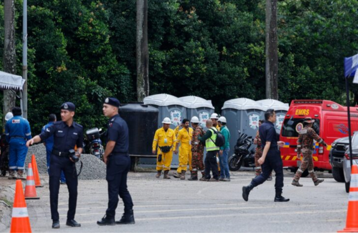 Kebakaran paip gas: Fokus keluarkan air bertakung di kawasan kawah