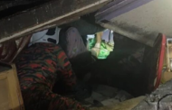 Enam sekeluarga terselamat dalam kejadian rumah runtuh