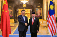 Presiden China Xi Jinping diberi sambutan negara