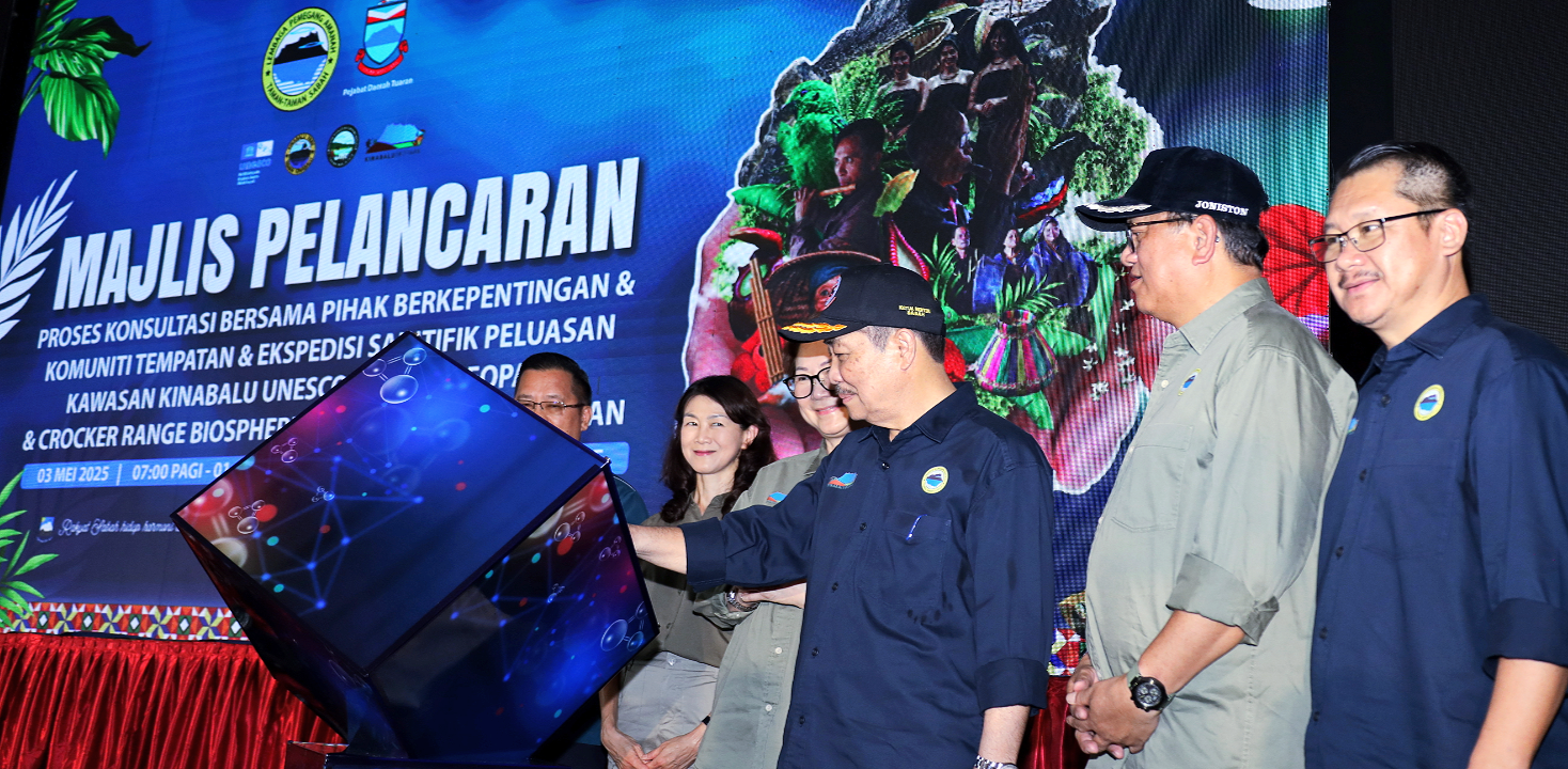 Sabah committed to expand the Kinabalu UNESCO Global Geopark and Crocker Range Biosphere Reserve