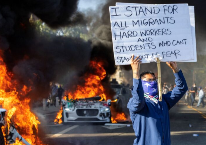 Protes di Los Angeles merebak ke seluruh AS