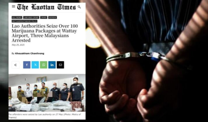 Seludup 86 kilogram ganja, penyanyi rap Malaysia ditahan di Laos