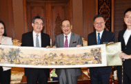 接見新中駐庇總領事朱興龍 首長盼深化雙邊合作