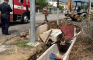 Lelaki maut dihempap papan tanda konkrit