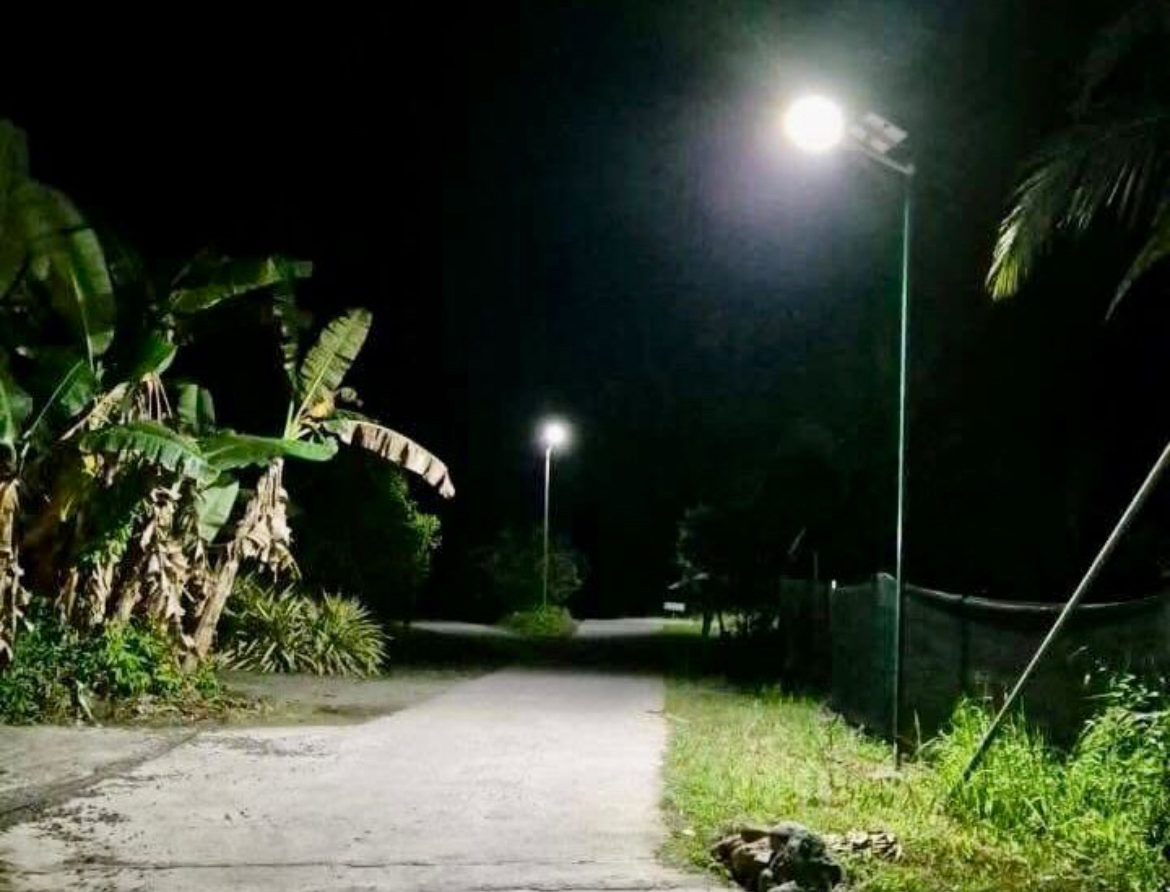 18 kampung di DUN Merotai nikmati pemasangan lampu solar