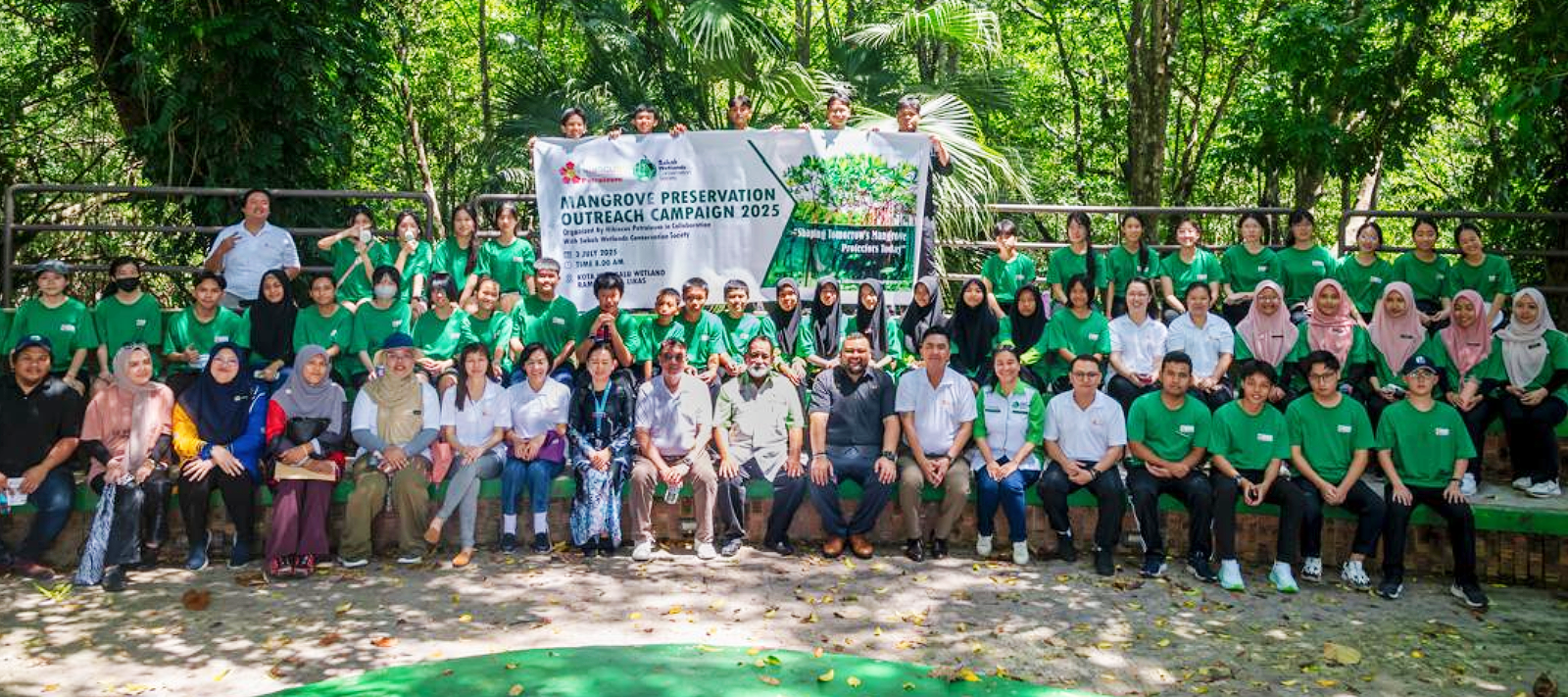 Students take part in mangrove preservation programme by Hibiscus Petroleum