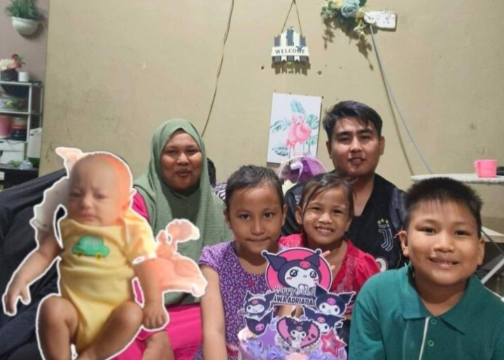 Enam beranak termasuk bayi enam bulan dilaporkan hilang