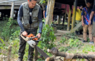 Jaffari sertai Program Gotong-Royong Perdana di Kg. Gum-Gum