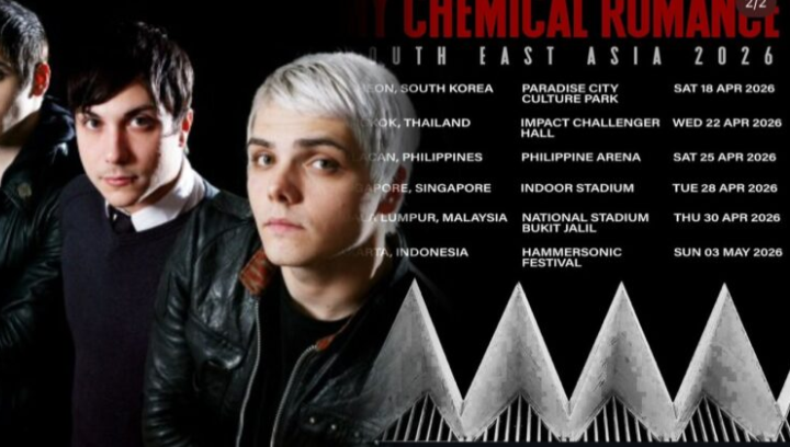 ‘Rupanya bukan scam’ – My Chemical Romance sah datang Malaysia