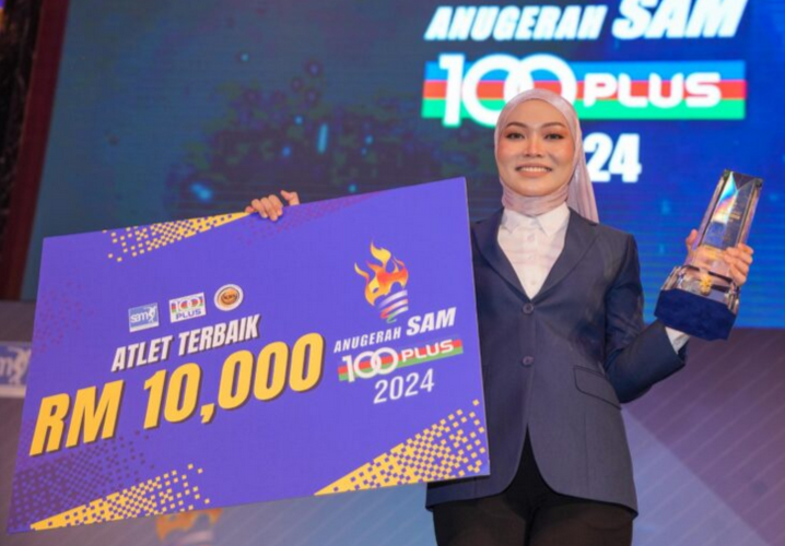 Farah Ain, Bonnie atlet terbaik Anugerah SAM 2024