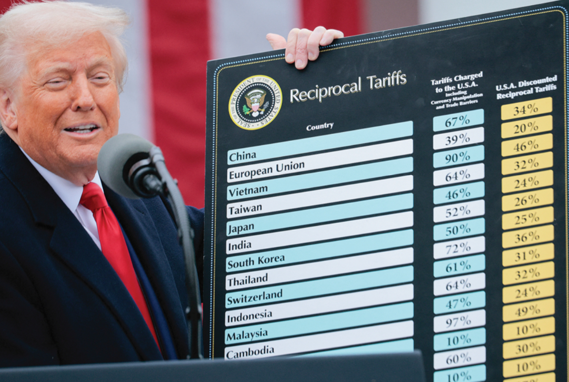 Trump kenakan tarif lebih tinggi terhadap puluhan negara