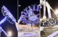 23 cedera, permainan taman hiburan patah dua di Arab Saudi