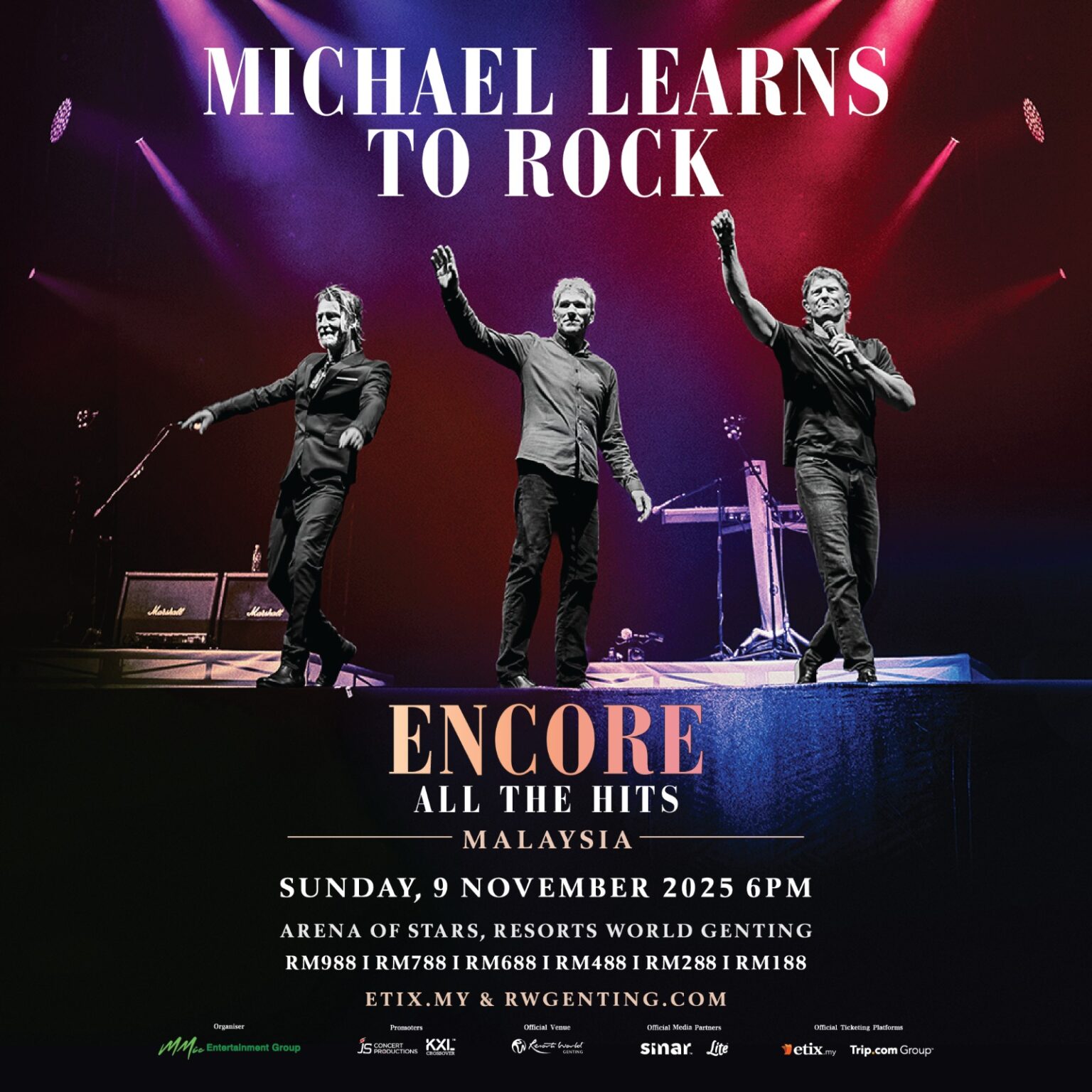 Michael Learns To Rock temui peminat di Malaysia November ini