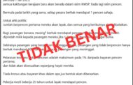 JPA nafi maklumat tular mengenai pembatalan skim pencen