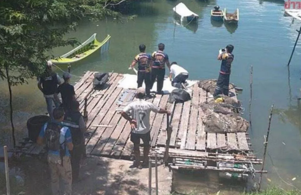 Mayat wanita ditemukan diikat dengan dumbel di lokasi memancing Thailand