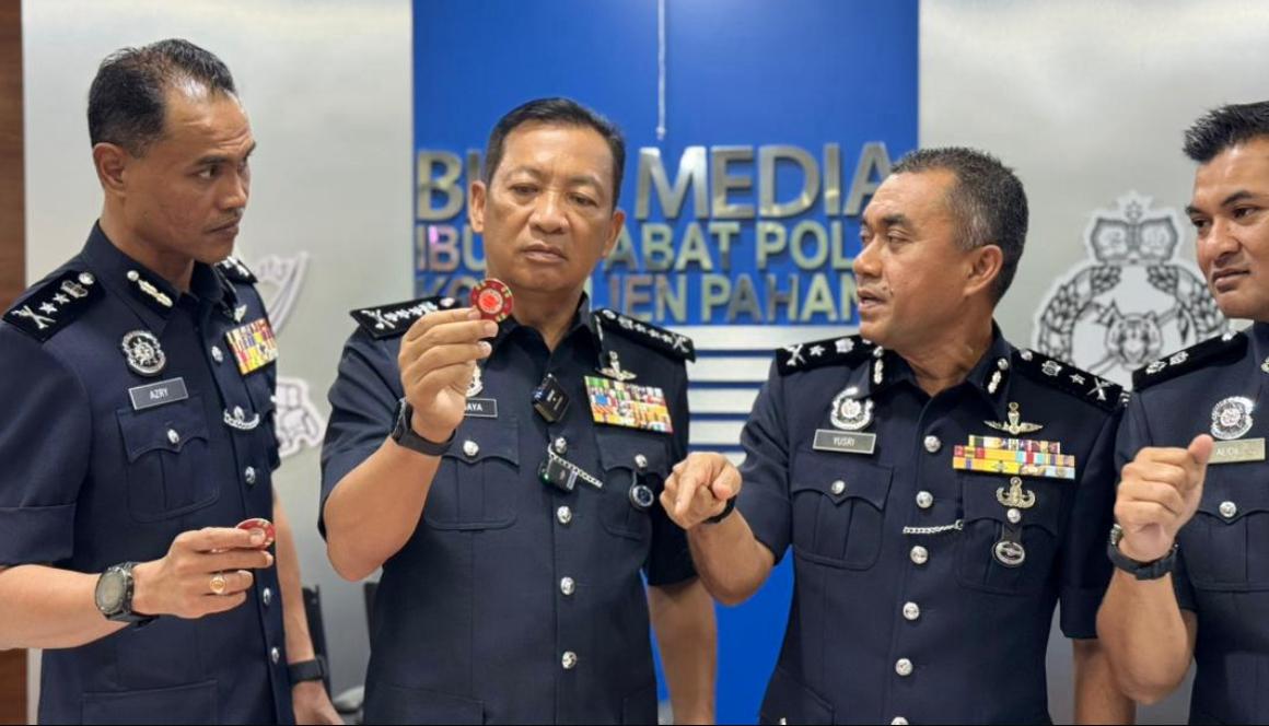 Polis rampas cip tunai kasino bernilai RM2 juta
