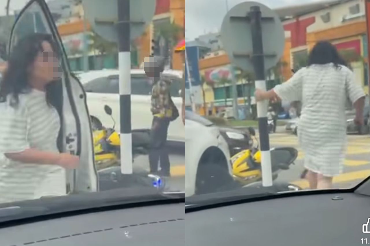 Wanita pandu secara cuai sebelum serang orang awam