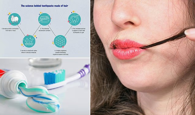 Ubat gigi diperbuat daripada rambut manusia mampu pulihkan gigi rosak