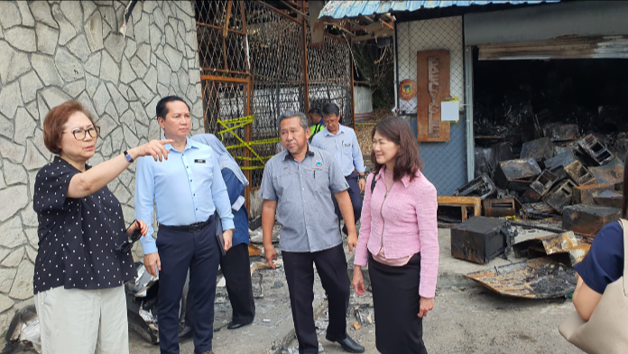 KePKAS seeks funds to restore heritage KK Community Hall after fire