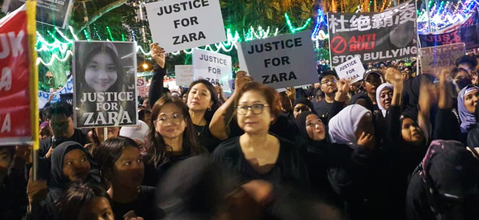 Justice for Zara: Liew joins 10,000 in anti-bullying rally
