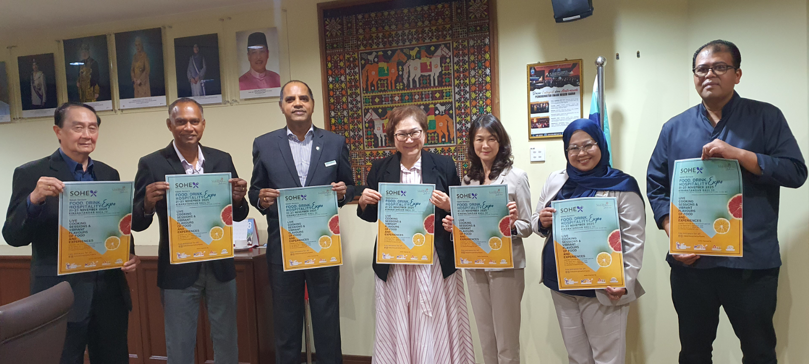 KePKAS backs 25th Sabah Hospitality Fiesta, SOHEX 2025