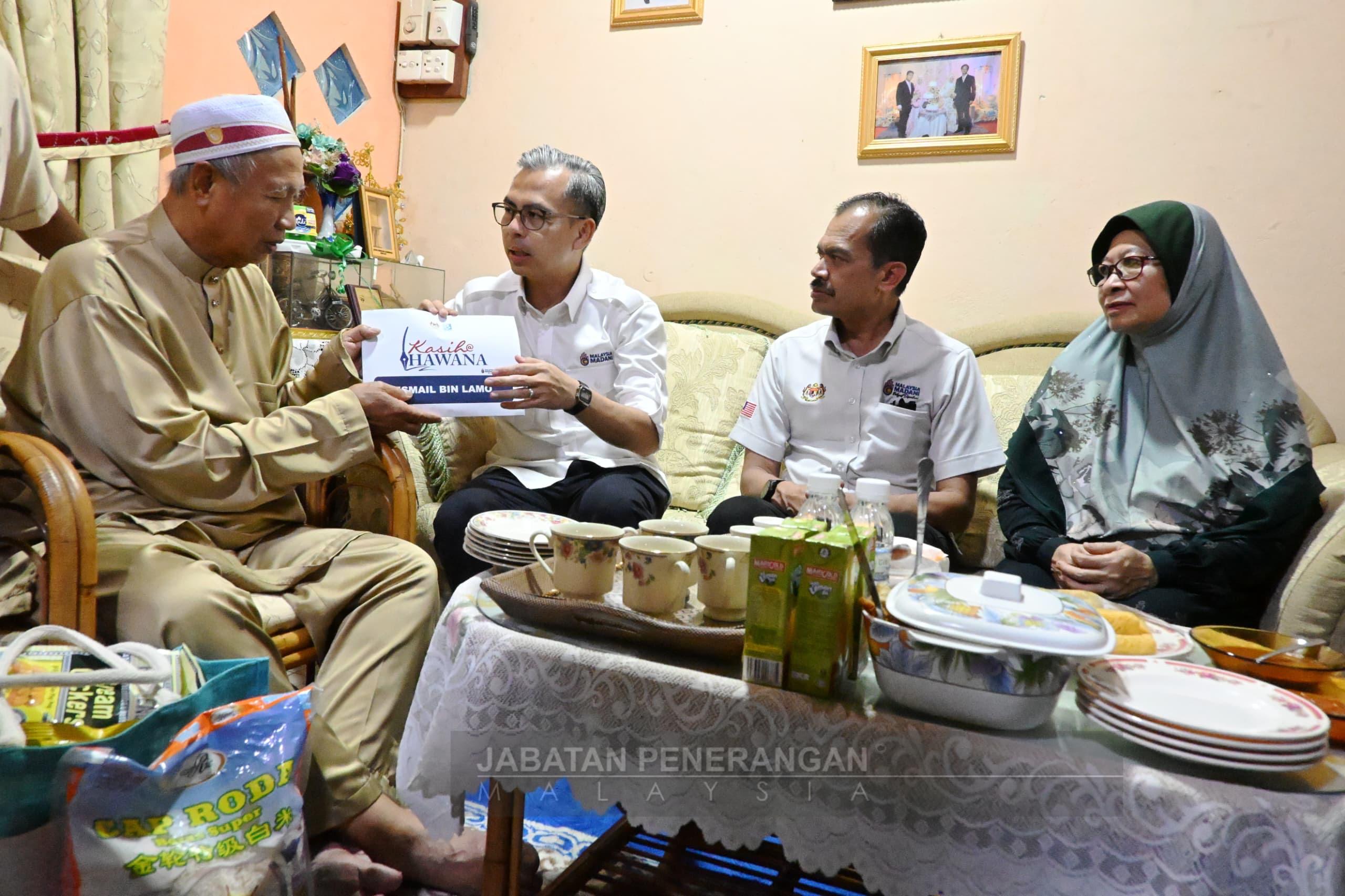 Ismail penerima bantuan HAWANA Ke-29 di Sabah