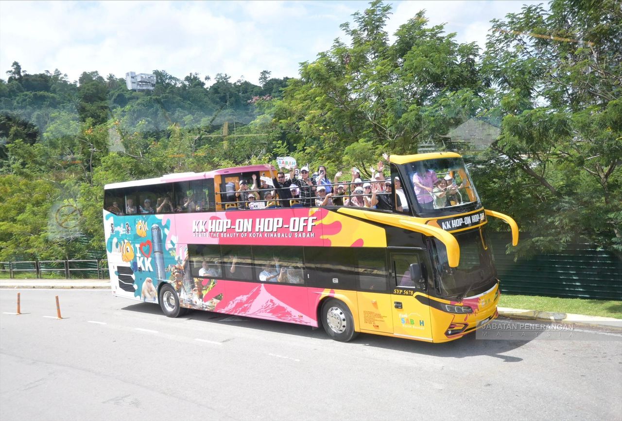 KK Hop-On Hop-Off dilancar, lonjak imej pelancongan Bandar Raya KK