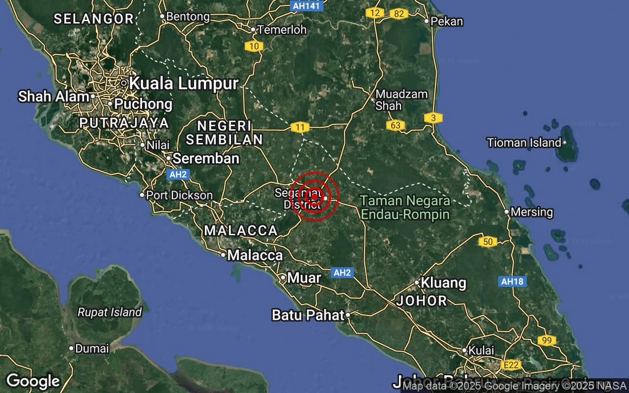 Wujud sesar baharu punca gegaran di Segamat