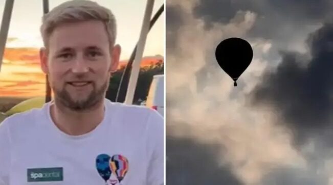 Lelaki maut terjatuh dari belon udara panas