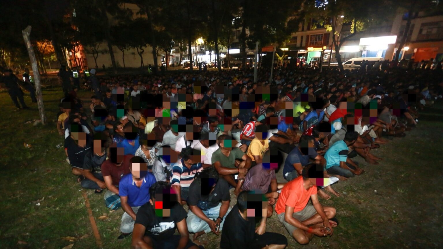 ‘Bangla Market’ lumpuh, hostel, kedai, pelacuran warga asing diserbu