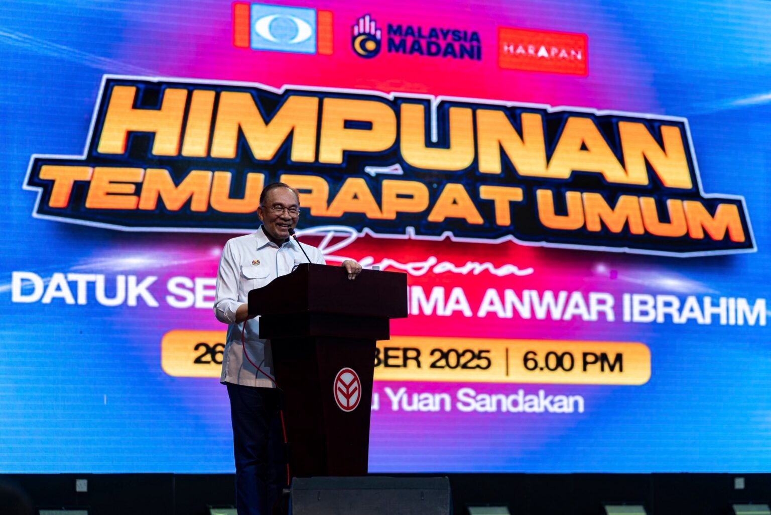 Timpohon Parlimen Sabah, Sarawak ruhangan