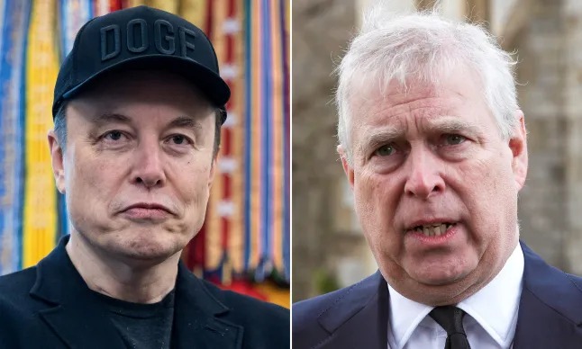 Elon Musk, Putera Andrew dikaitkan dalam dokumen terbaharu Epstein