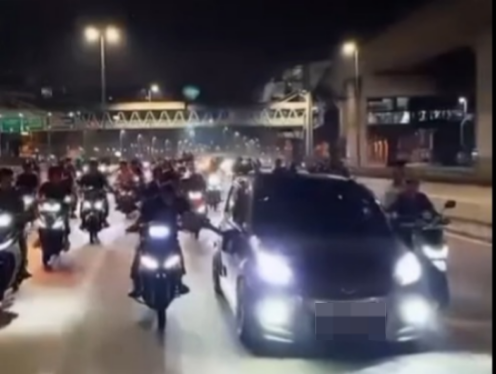 Polis tahan sembilan lelaki ancam pemandu Myvi
