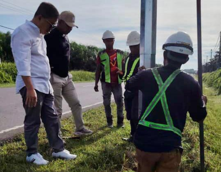 Projek lampu solar siap bulan depan - Liew