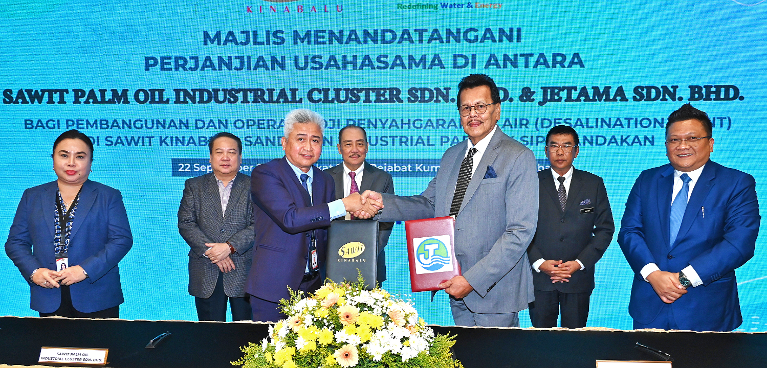 哈芝芝見證SPOIC與Jetama簽署合作協議　根將建海水淡化廠