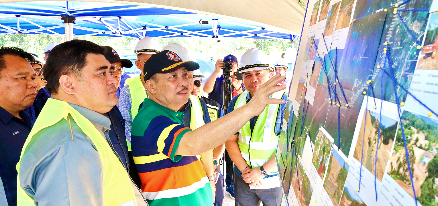 Projek Lebuhraya Pan Borneo Serusop - Pinturu berjalan lancar