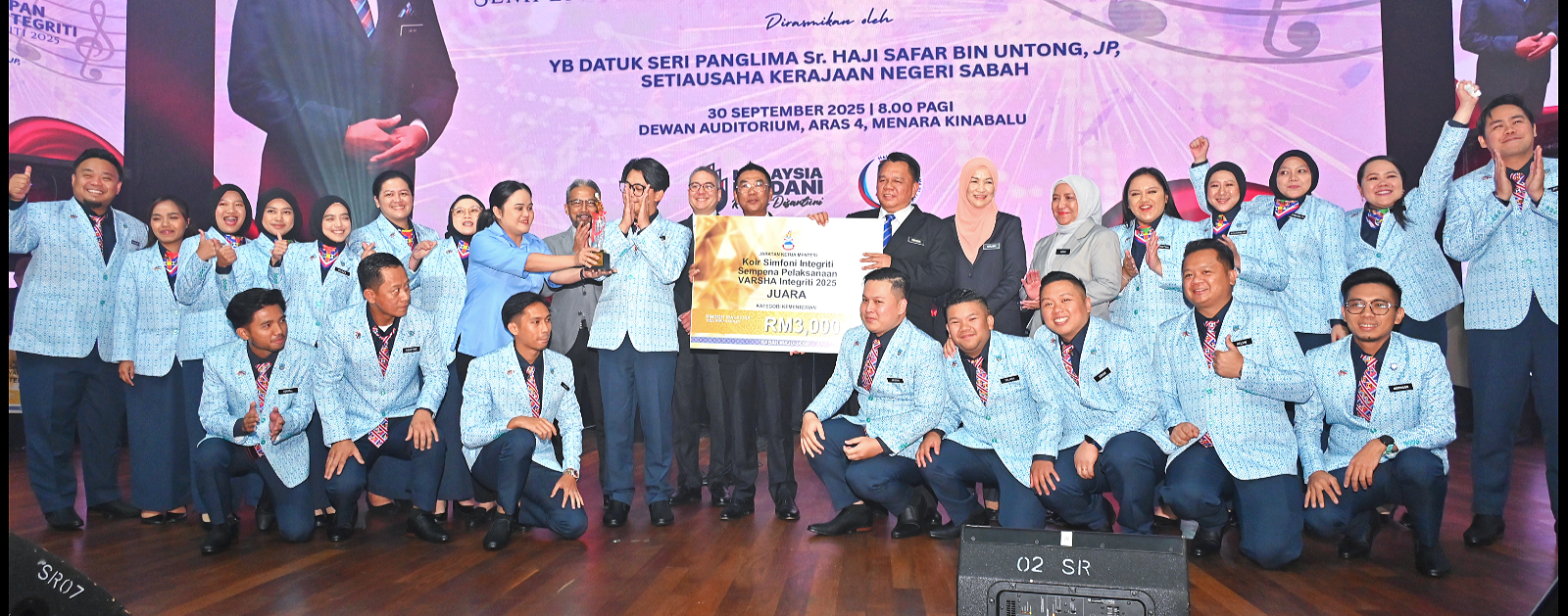 KKR, Pejabat Hal Ehwal Dalam Negeri & Penyelidikan johan Koir Simfoni Integriti 2025