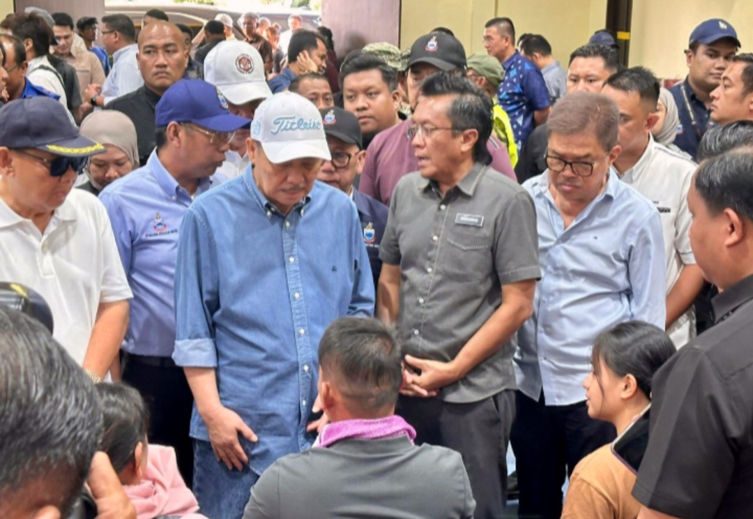 Turun padang saat rakyat sengsara, Hajiji dipuji kepimpinan berjiwa rakyat