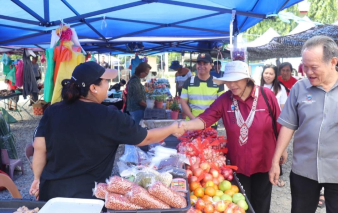 Tamu Mingguan Kepayan Square mula beroperasi di tapak baharu