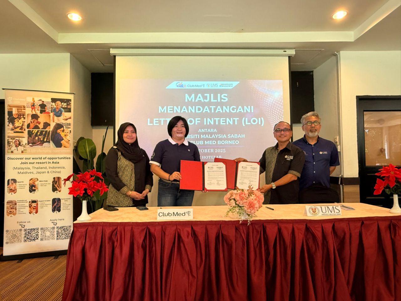UMS meterai LoI dengan Club Med Borneo