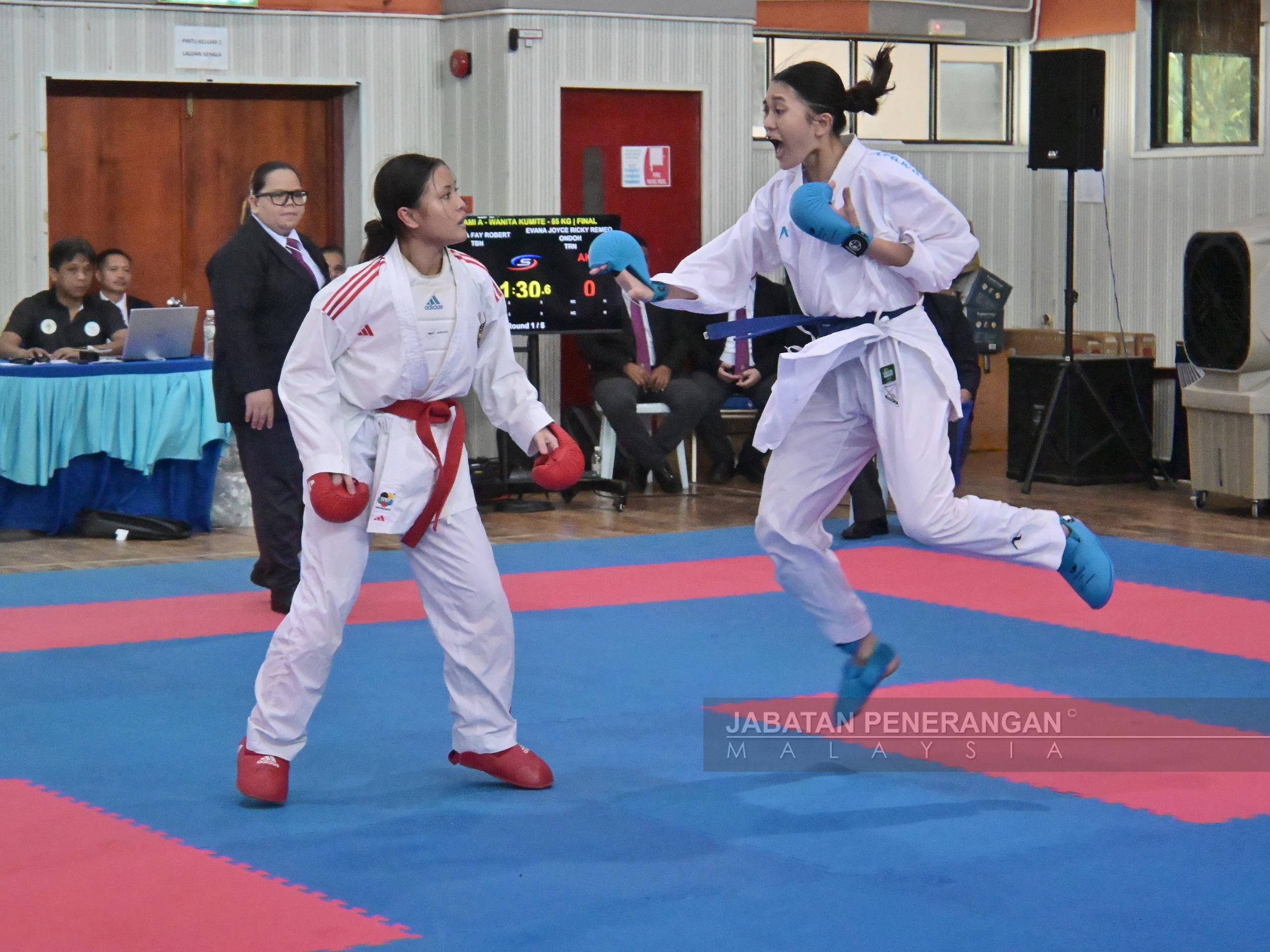 SAGA XI : Penampang raih lima emas melalui karate