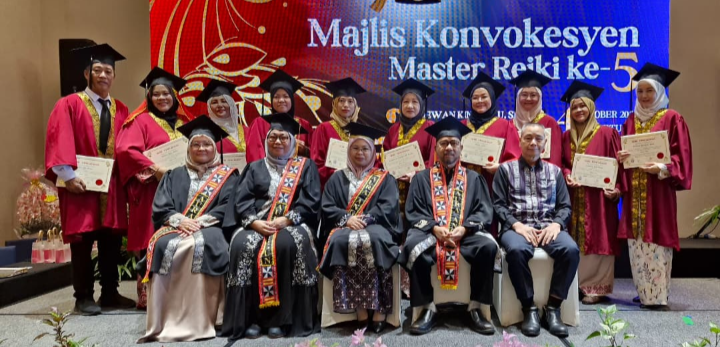 53 Graduan Master Reiki diiktiraf SKM