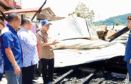 RM260,000 aid for fire-hit SAN Pekan Tambunan