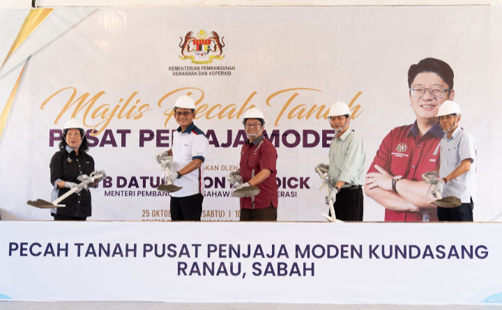 Pusat Penjaja Moden bernilai RM2.275 juta dibina di Kundasang