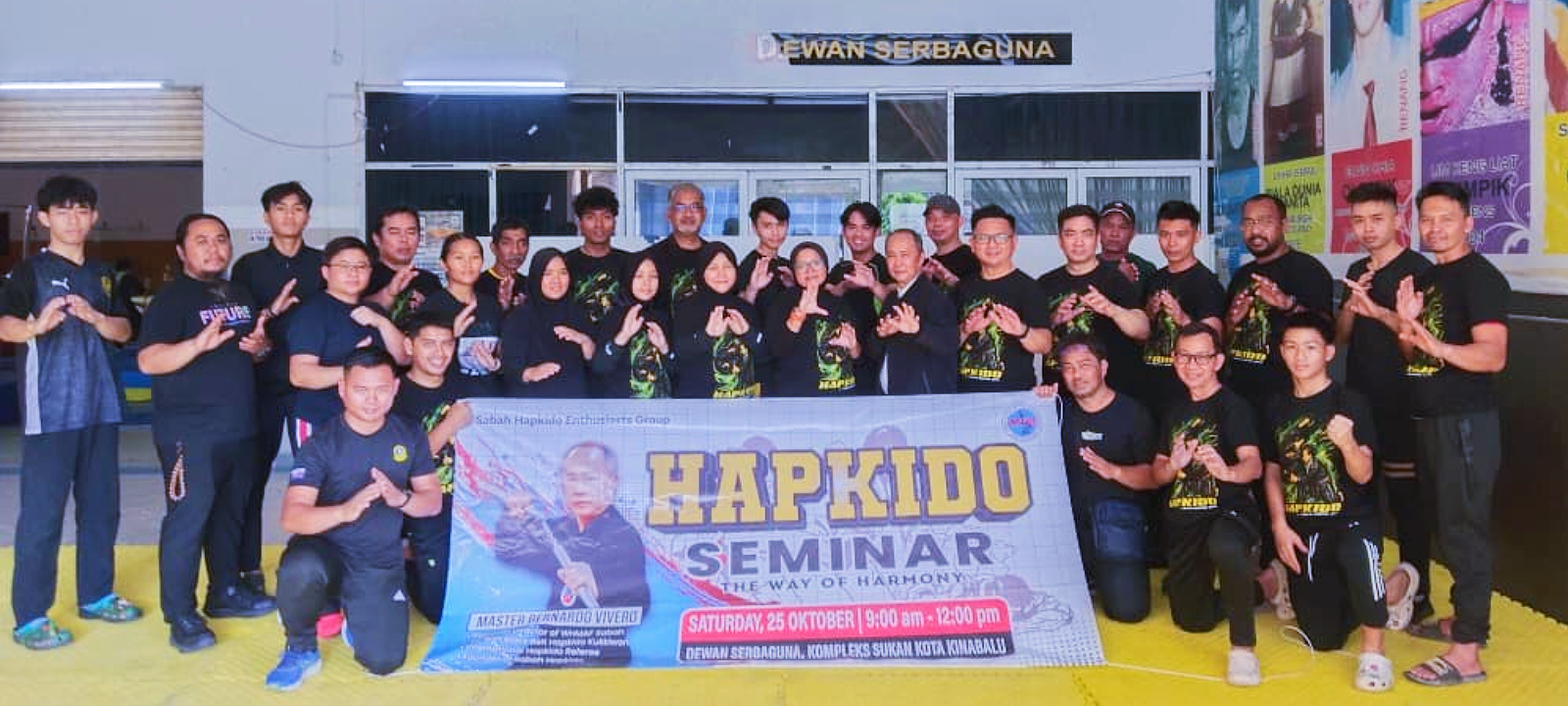 Sabah Hapkido berazam sertai SAGA, SUKMA