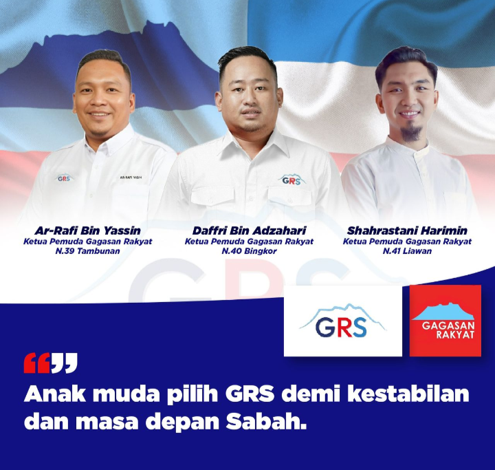 Anak muda pilih GRS demi kestabilan, masa depan Sabah