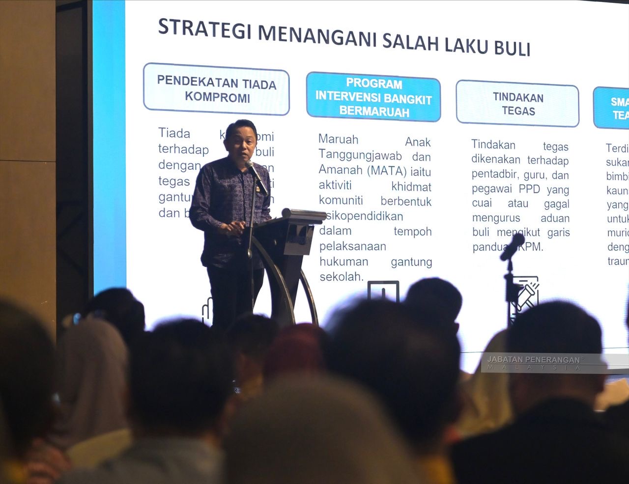 Dasar Penubuhan Tribunal Anti-buli dibentang Jumaat ini