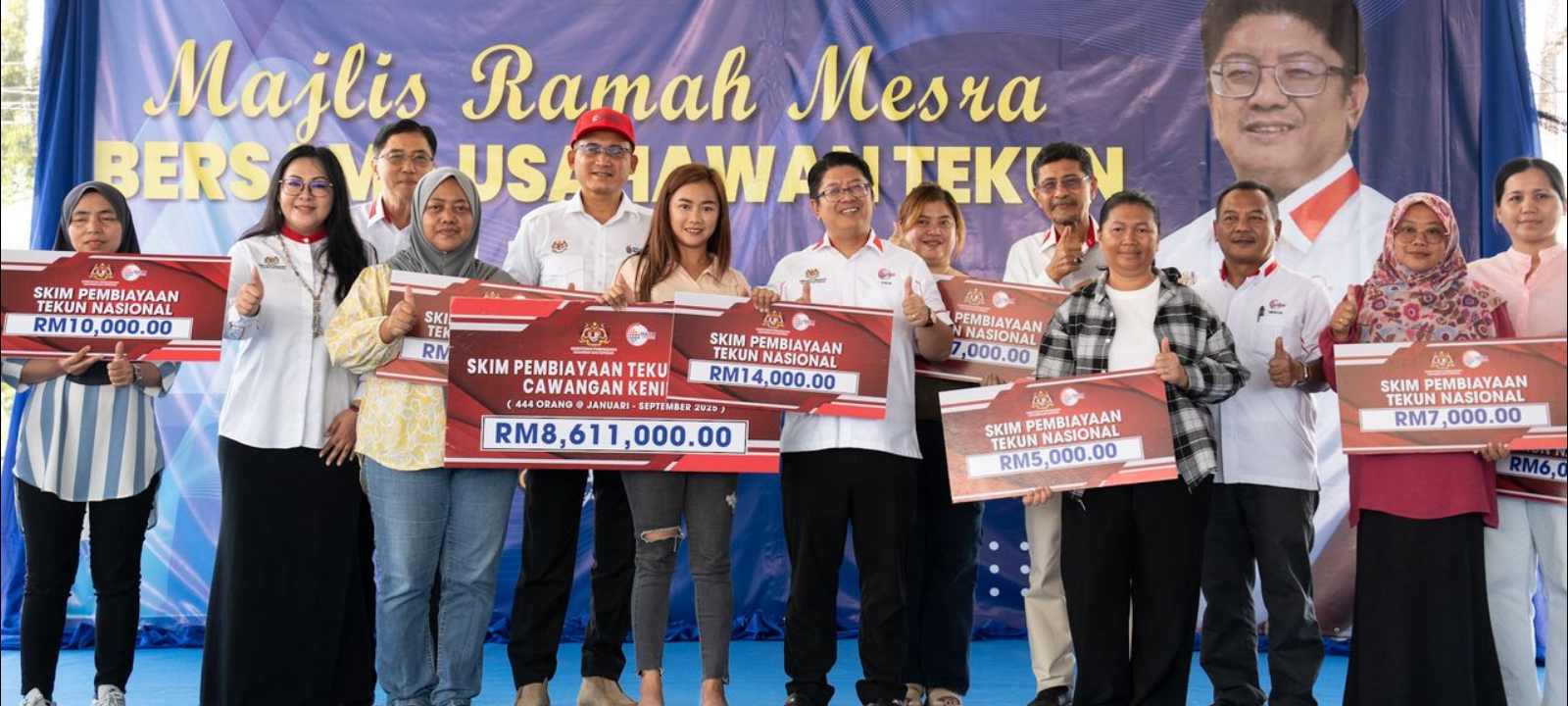 TEKUN Nasional pinapatahak RM109 riong kumaa mongindapu’ Sabah gisom wulan Kosiam 2025