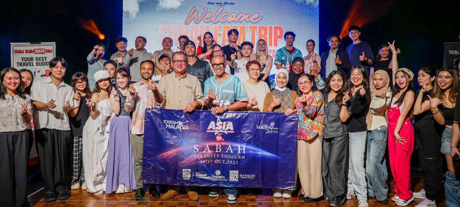 Influencers from 10 countries explore Sabah