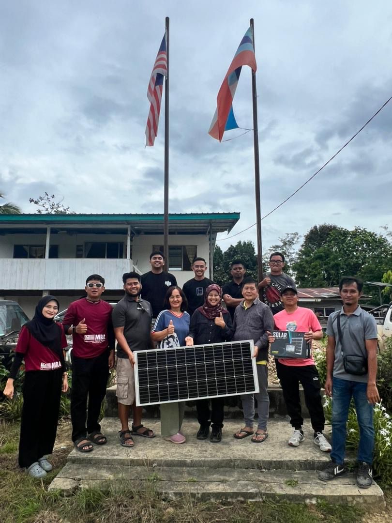 Projek solar UMS di Long Mio bawa sinar lestari ke Pedalaman Sabah
